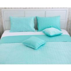 Покрывало Руно двухстороннее VeLour Ментоловое 180х220 см Фото 2