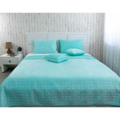 Покрывало Руно двухстороннее VeLour Ментоловое 180х220 см Фото 3