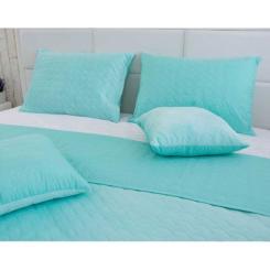 Покрывало Руно двухстороннее VeLour Ментоловое 180х220 см Фото 4