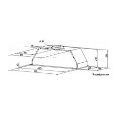 Вытяжка кухонная Interline SWEEP IX A/60/PB Фото 9
