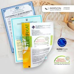 Пододеяльник MirSon Satin Stripe 30-0018 + 30-0019 Mardin 220х240 см Фото 2