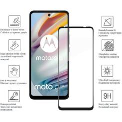 Стекло защитное Drobak Motorola G60S (Black) Фото 1