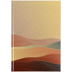 Канцелярская книга Axent Waves А4, 96 аркушів, клітинка, бронзова Фото