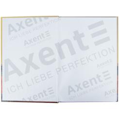Канцелярская книга Axent Waves А4, 96 аркушів, клітинка, бронзова Фото 1