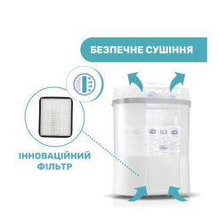 Стерилизатор Chicco электрический цифровой с функцией сушки Фото 4