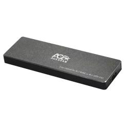 Карман внешний AgeStar M2 SATANVME metal black Фото
