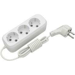 Сетевой удлинитель Electrum C-ES-1811 3.0m, 3 роз, white Фото