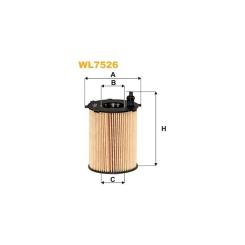 Фильтр масляный Wixfiltron WL7526 Фото