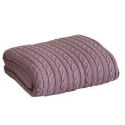 Плед Прованс Exclusive Nature 140х180 Темно-розовый Фото