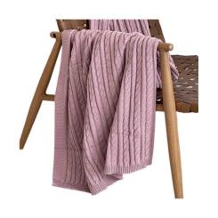 Плед Прованс Exclusive Nature 140х180 Темно-розовый Фото 2