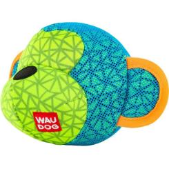 Игрушка для собак WAUDOG Fun Обезьяна 16х10 см голубая Фото 1