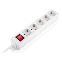 Сетевой фильтр питания REAL-EL RS-Protect M 1.8m, white Фото 9
