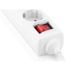 Сетевой фильтр питания REAL-EL RS-Protect M 1.8m, white Фото 3
