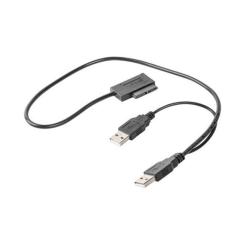 Переходник Cablexpert USB 2.0 to Slimline SATA 13 pin Фото 1