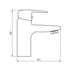 Смеситель Kroner Oker-C010 Фото 1