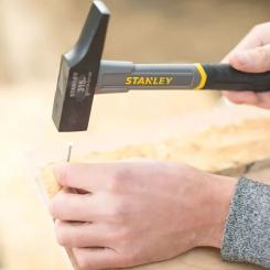 Молоток Stanley столярный Fiberglass, G=315 г, размер головки 25мм Фото 2