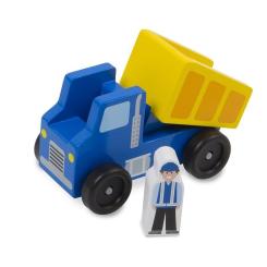 Игровой набор Melissa&Doug Дерев'яний набір "Будівельні машинки" Фото 4