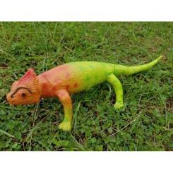 Фигурка Lanka Novelties Хамелеон красный, 40 см Фото