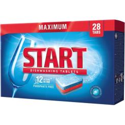 Таблетки для посудомоечных машин Start Maximum 28 шт. Фото