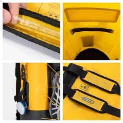 Рюкзак туристический Naturehike водонепроникний NH21FSB04 30л хакі Фото 4