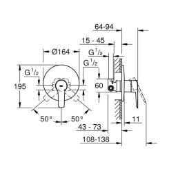 Смеситель Grohe QuickFix 32590002 Фото 3