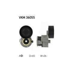 Натяжитель ремня с роликом SKF VKM 36055 Фото