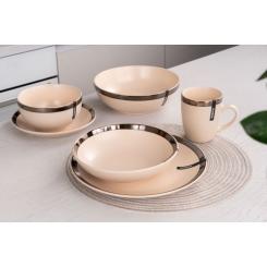 Салатник Ardesto Liguria 22 см Cream Фото 1