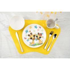 Коврик сервировочный Ardesto детский 30 х 45 см, Yellow Фото 2