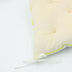 Подушка на стул MirSon 28-0004 Cream Velvet 40х40 см Фото 2