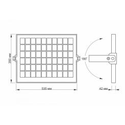 Прожектор Videx LED 30W 5000K Фото 4