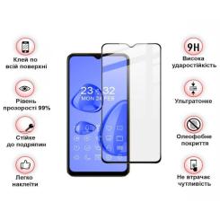 Стекло защитное BeCover Oppo A57s Black Фото 3