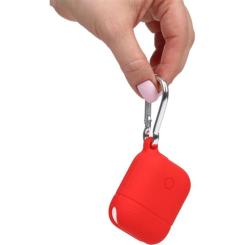 Чехол для наушников Huxing Series i-Smile для Apple AirPods IPH1458 Red Фото 1