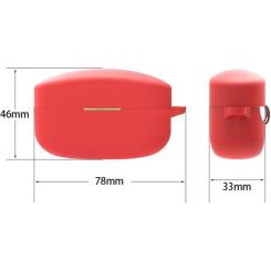 Чехол для наушников BeCover Silicon для Sony WF-1000XM4 Red Фото 2