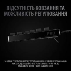 Клавиатура Logitech G PRO Mechanical Gaming USB UA Black Фото 6