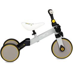 Беговел MoMi Loris 3 в 1 велосипед Yellow Фото 2