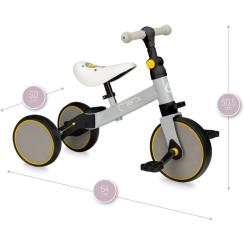 Беговел MoMi Loris 3 в 1 велосипед Yellow Фото 8