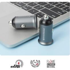 Зарядное устройство Armorstandart Car 2xUSB QC3.0 Grey Фото 4