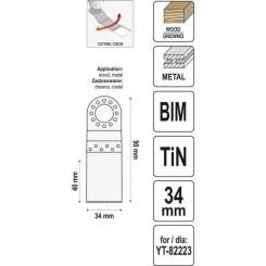 Полотно Yato для реноватора Фото 1
