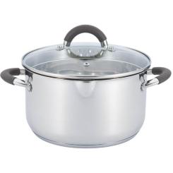 Кастрюля Gusto Silicon handles 24 см 6,1л Фото