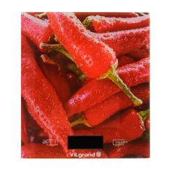 Весы кухонные Vilgrand VKS-525 Peppers Фото