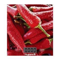 Весы кухонные Vilgrand VKS-525 Peppers Фото 2