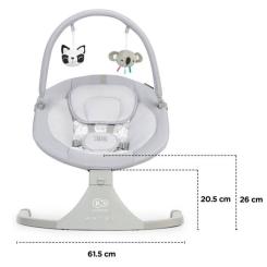 Кресло-качалка Kinderkraft Luli Gray Фото 5