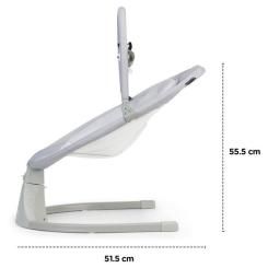 Кресло-качалка Kinderkraft Luli Gray Фото 6