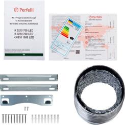 Вытяжка кухонная Perfelli K 6210 BL 700 LED Фото 9