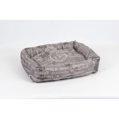 Лежак для животных Природа Print № 1 50х40х12 см Фото