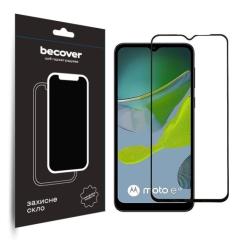 Стекло защитное BeCover Motorola Moto E13 Black Фото