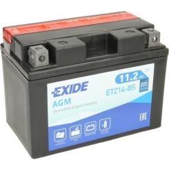 Аккумулятор автомобильный EXIDE AGM 11,2Ah (+/-) (205EN) Фото