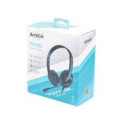 Наушники A4Tech FH100 Stone Black Фото 5