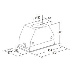 Вытяжка кухонная Cata GC DUAL 45 BK Фото 1
