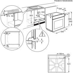 Духовой шкаф Electrolux EOF3H50BK Фото 10